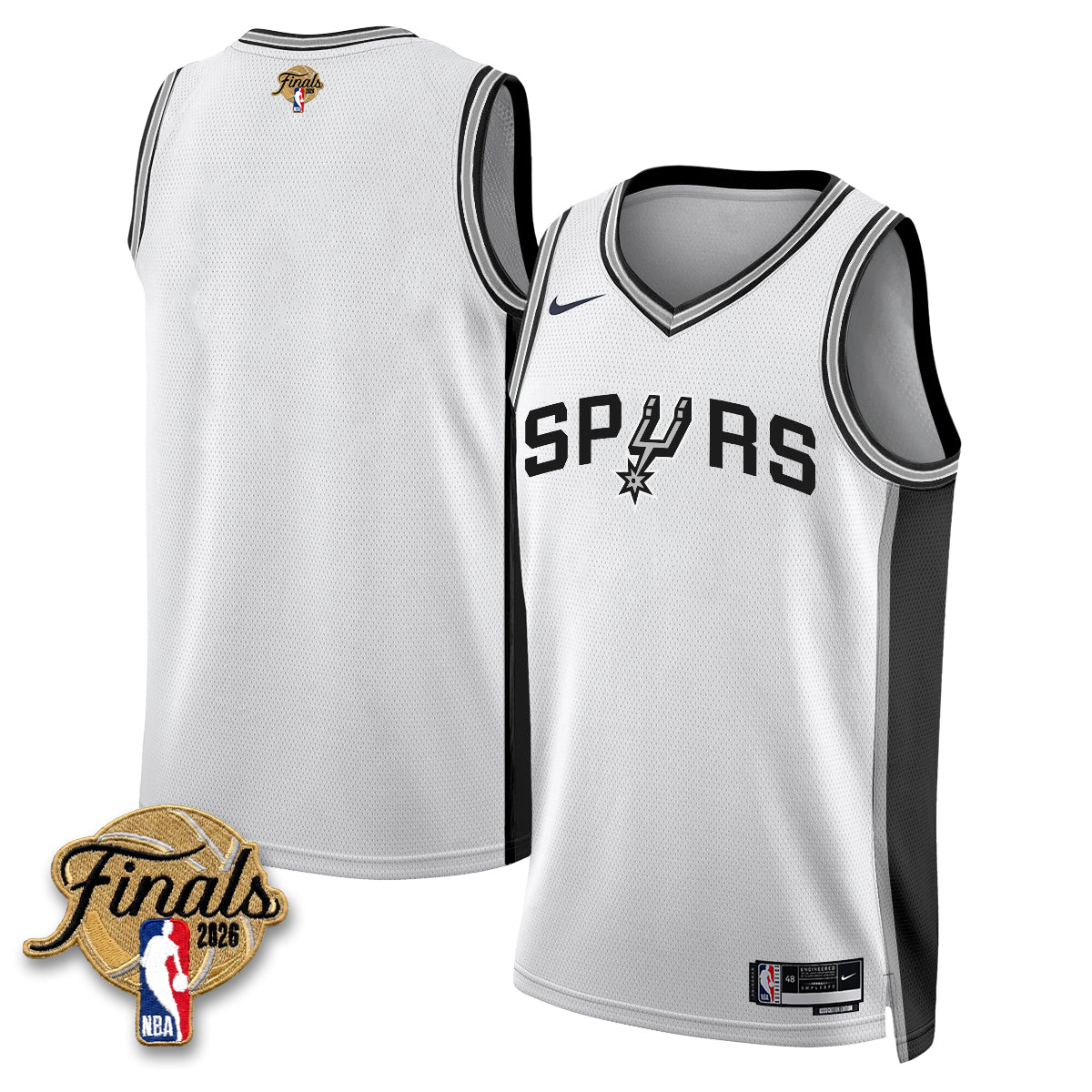 SAS 2026 NBA Western Conference Champions Vapor Jersey V2- Stitched product image 9, provided for visual reference and