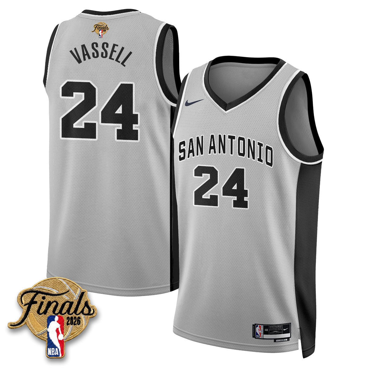 SAS 2026 NBA Western Conference Champions Vapor Jersey V2- Stitched product image 30, provided for visual reference and