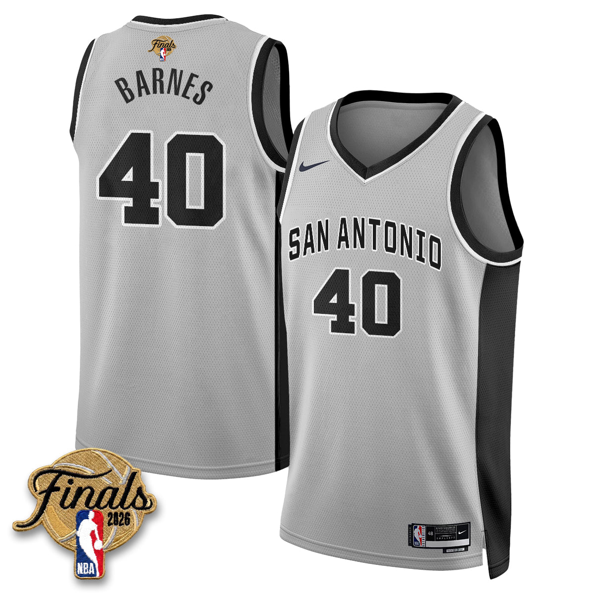 SAS 2026 NBA Western Conference Champions Vapor Jersey V2- Stitched product image 34, provided for visual reference and