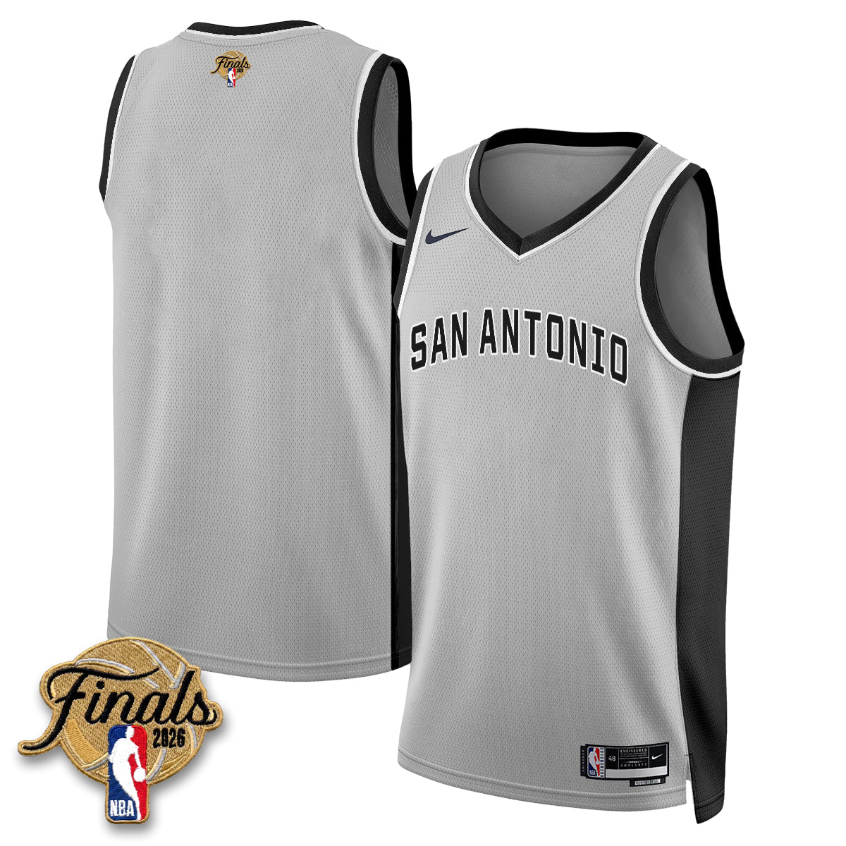 SAS 2026 NBA Western Conference Champions Vapor Jersey V2- Stitched product image 36, provided for visual reference and
