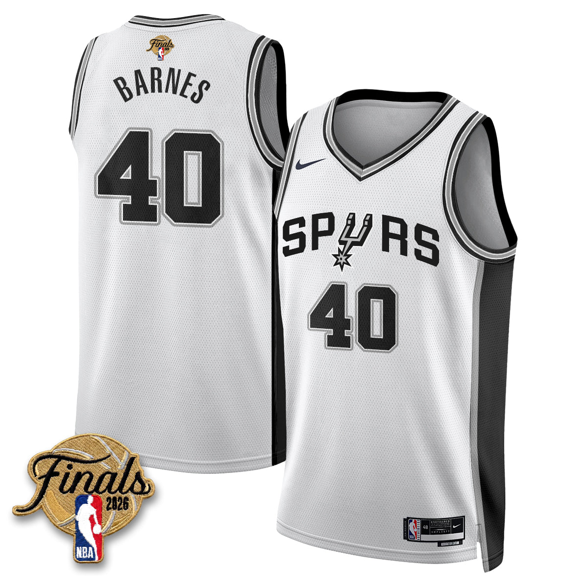 SAS 2026 NBA Western Conference Champions Vapor Jersey V2- Stitched product image 7, provided for visual reference and