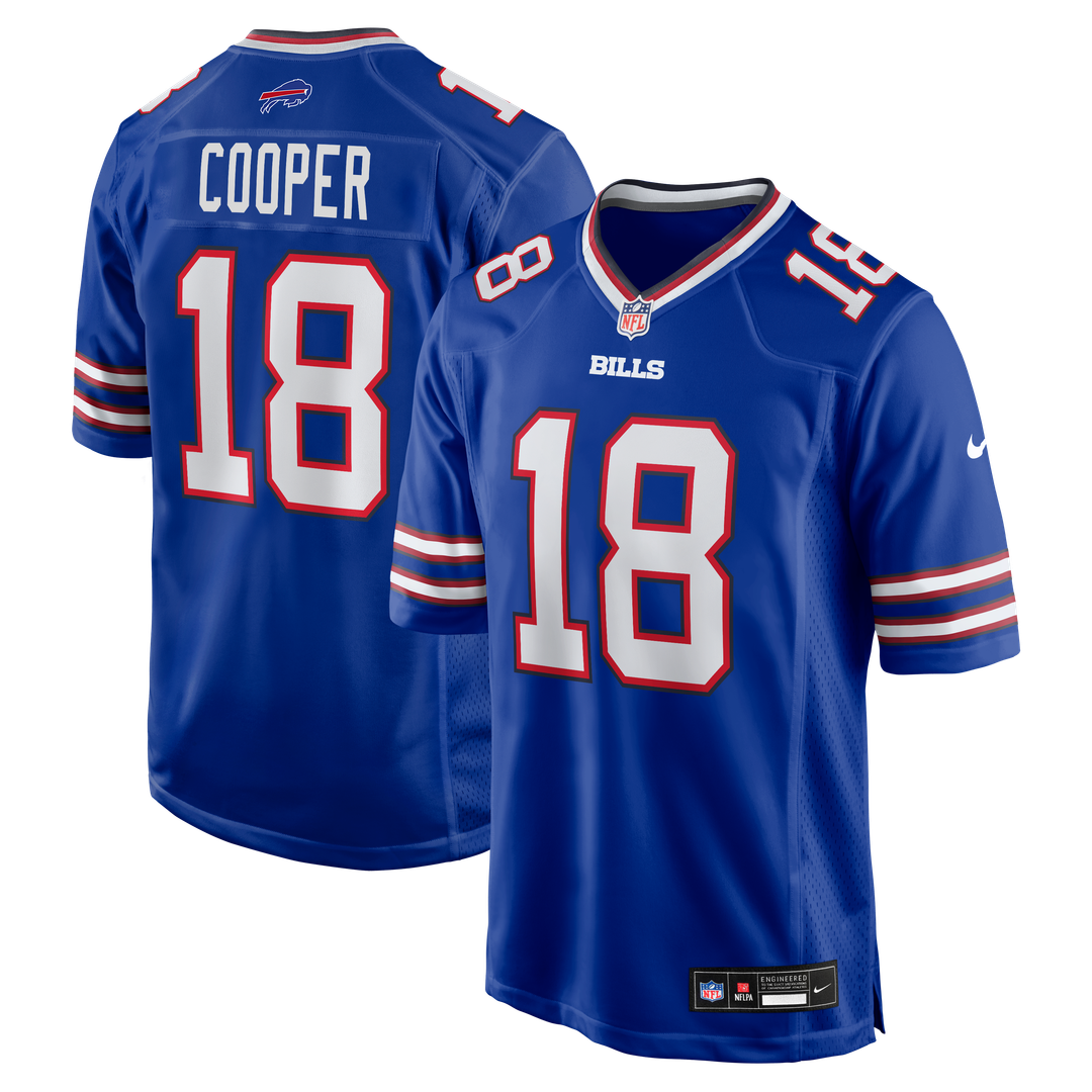 Buffalo Bills Amari Cooper Nike Royal Game Jersey product image 1