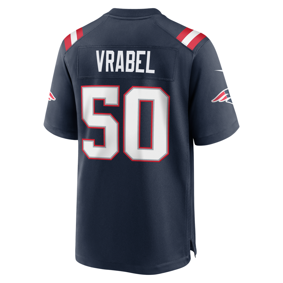 New England Patriots Mike Vrabel Nike Navy Retired Player product image 3