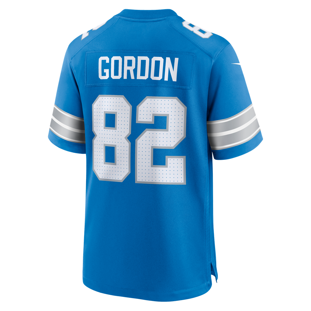 Detroit Lions Thomas Gordon Nike Blue Game Jersey product image 3