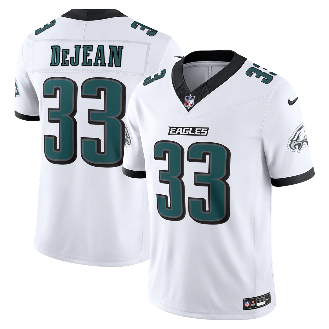 Philadelphia Eagles Cooper DeJean Nike White Vapor FUSE product image 1