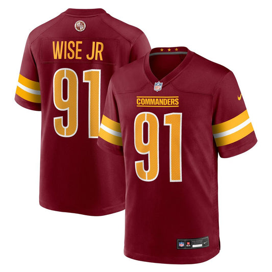 Washington Commanders Deatrich Wise Jr. Nike Burgundy Game product image 1
