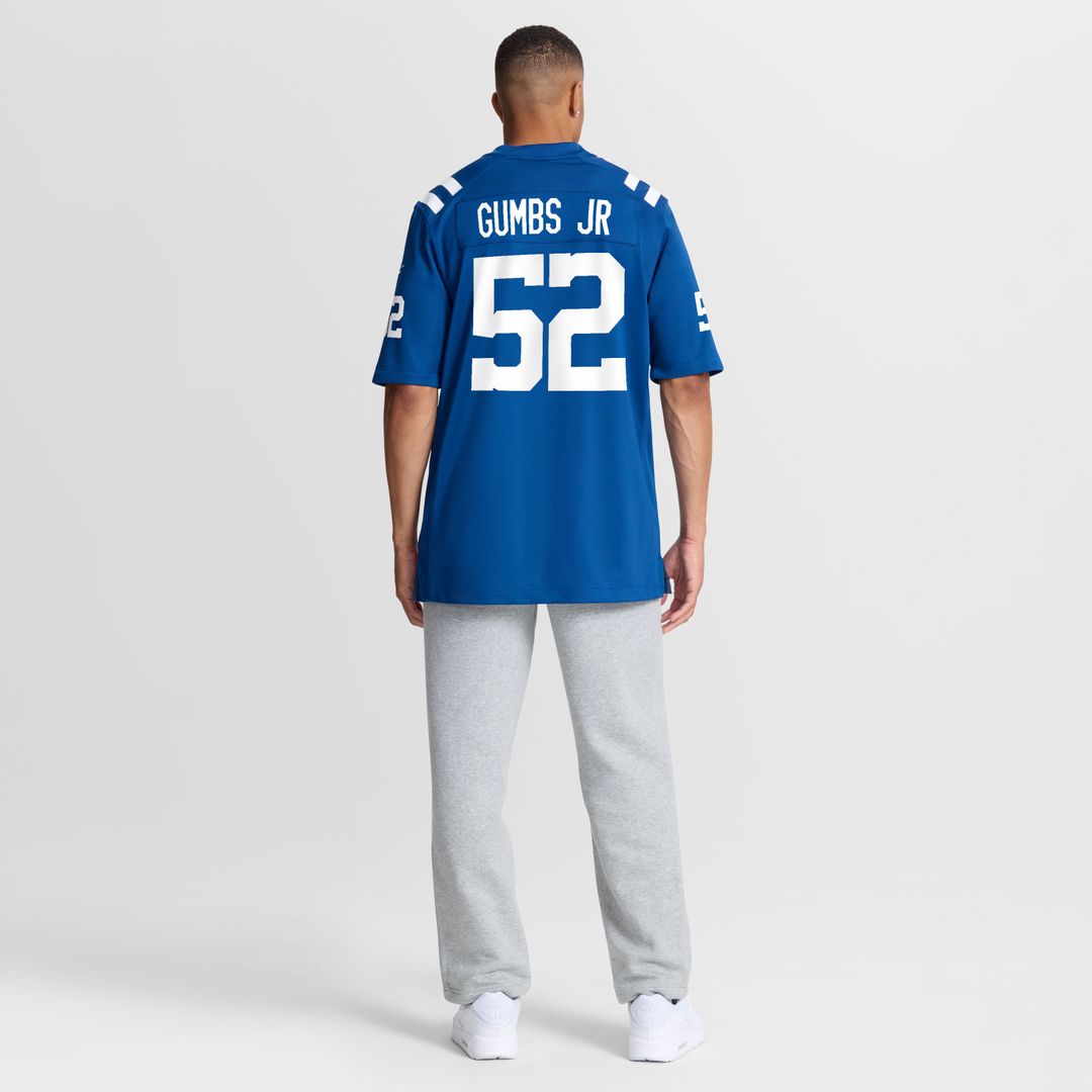 Indianapolis Colts George Gumbs Jr. Nike Royal Game Jersey product image 3