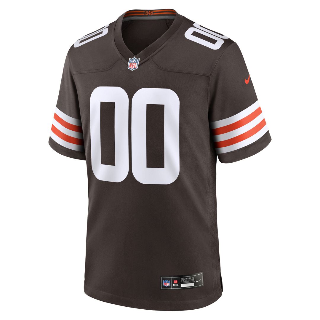 Cleveland Browns Emmanuel McNeil - Warren Nike Brown Game product image 2