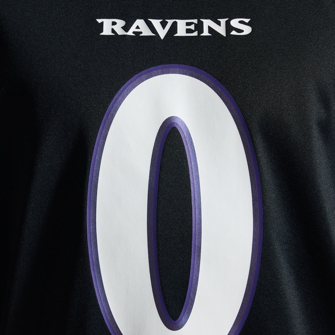 Baltimore Ravens Roquan Smith Nike Black Alternate Game product image 11