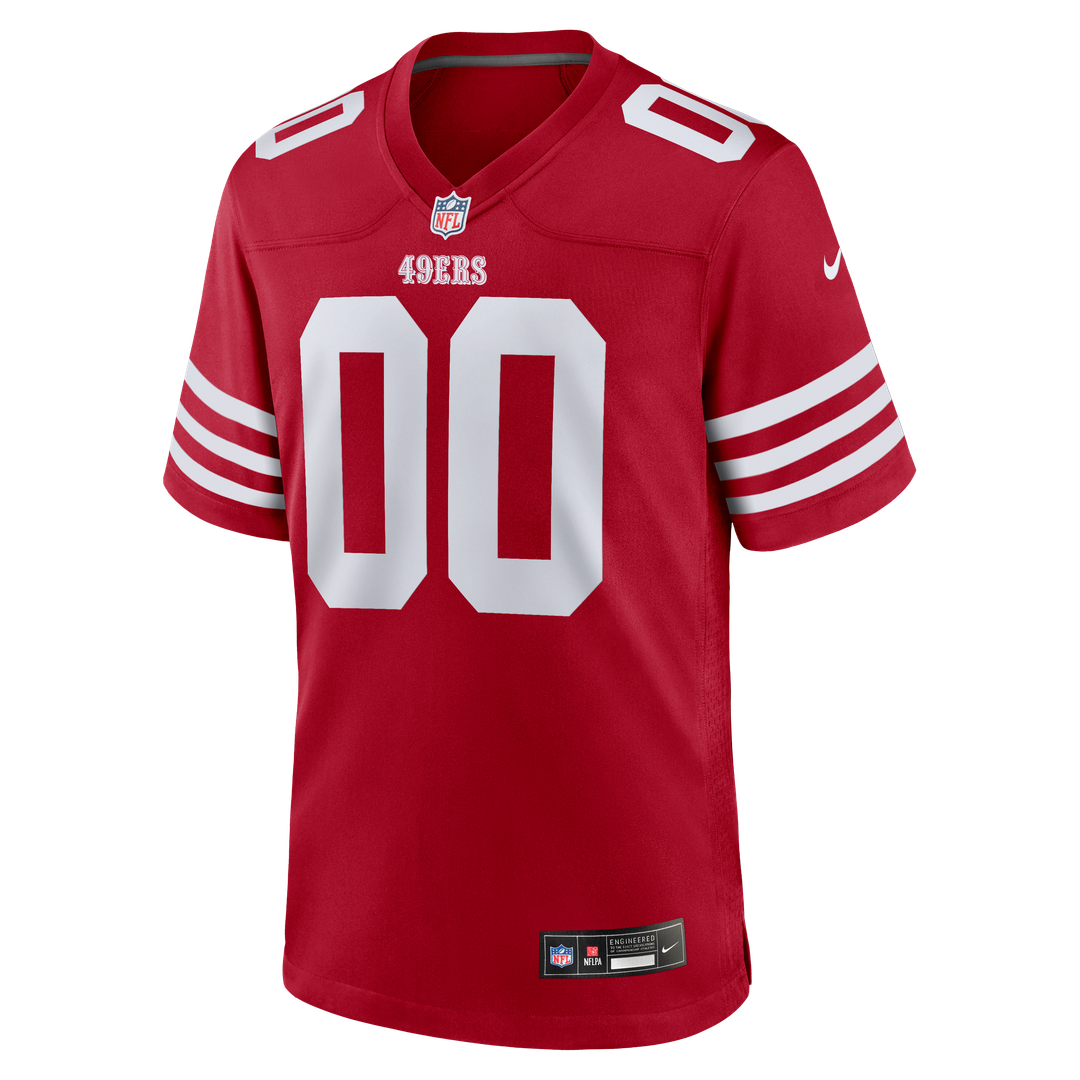 San Francisco 49ers Nike Scarlet Custom Jersey product image 2