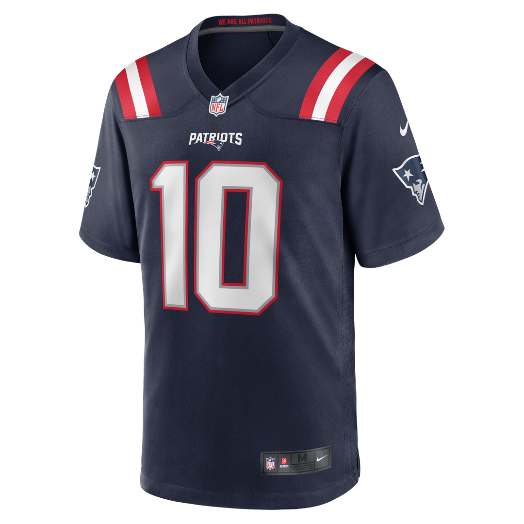 New England Patriots Drake Maye Nike White Game Jersey product image 12