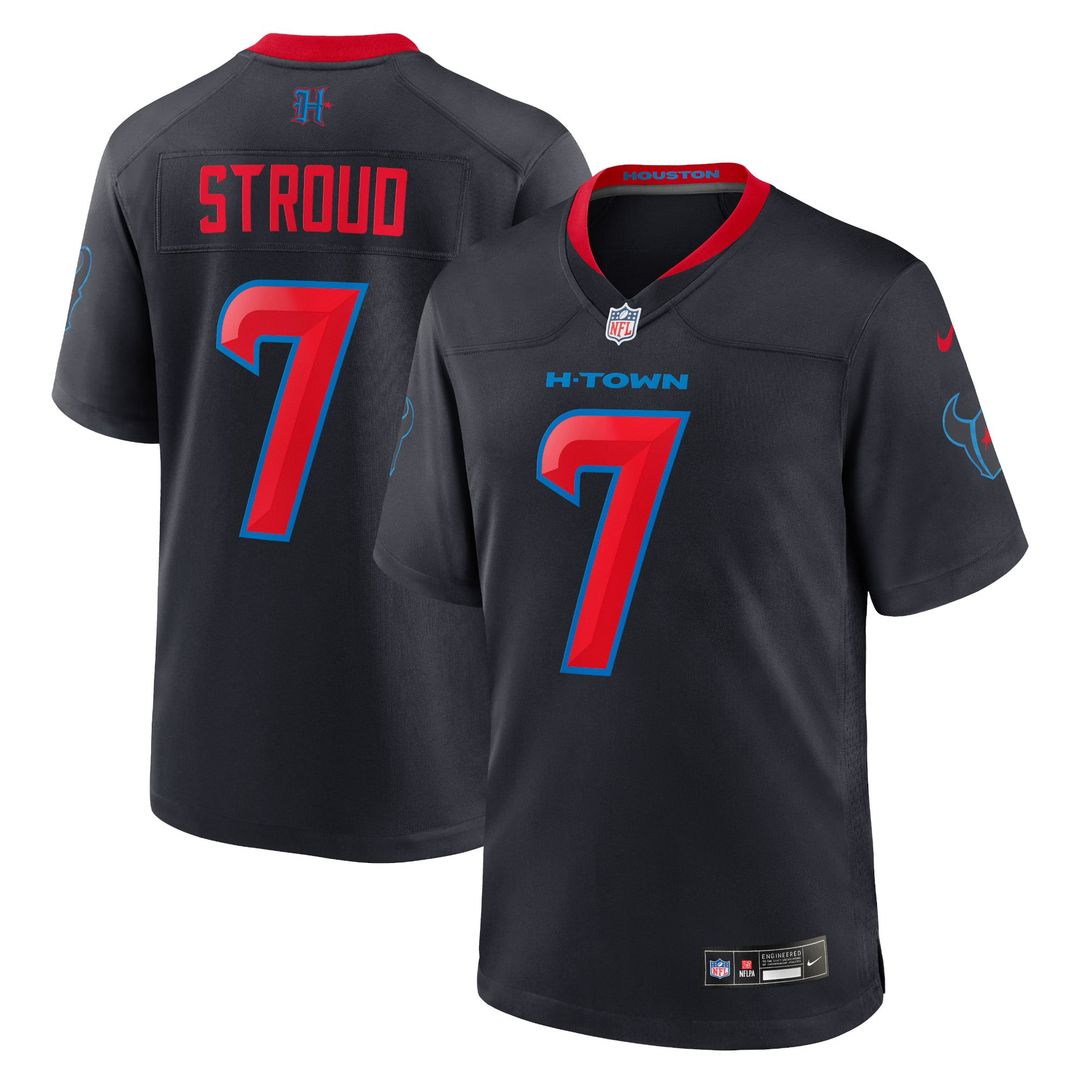 Houston Texans C.J. Stroud Nike Navy 2nd Alternate Game product image 1