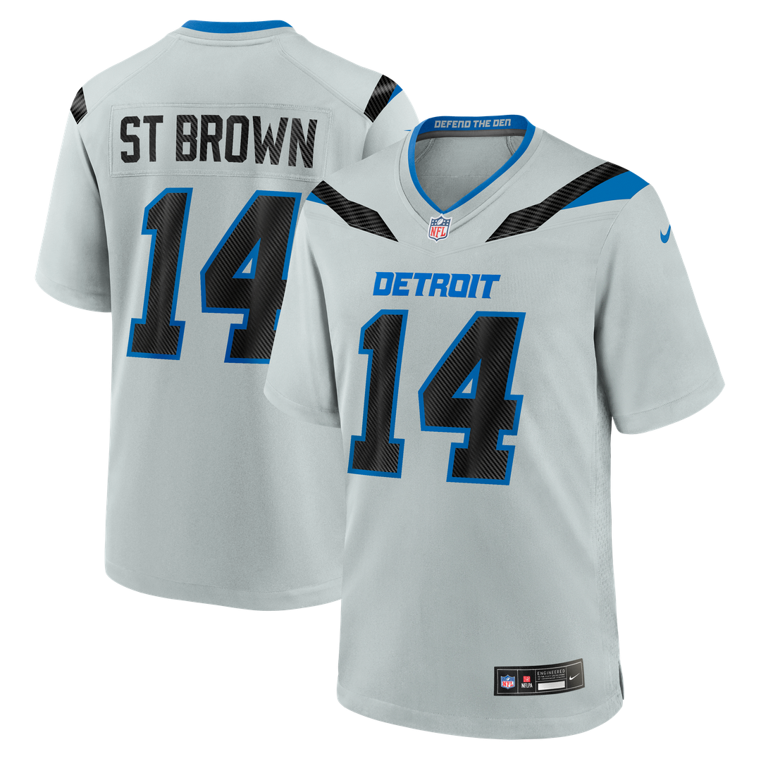 Detroit Lions Amon - Ra St. Brown Nike Silver 2026 product image 1