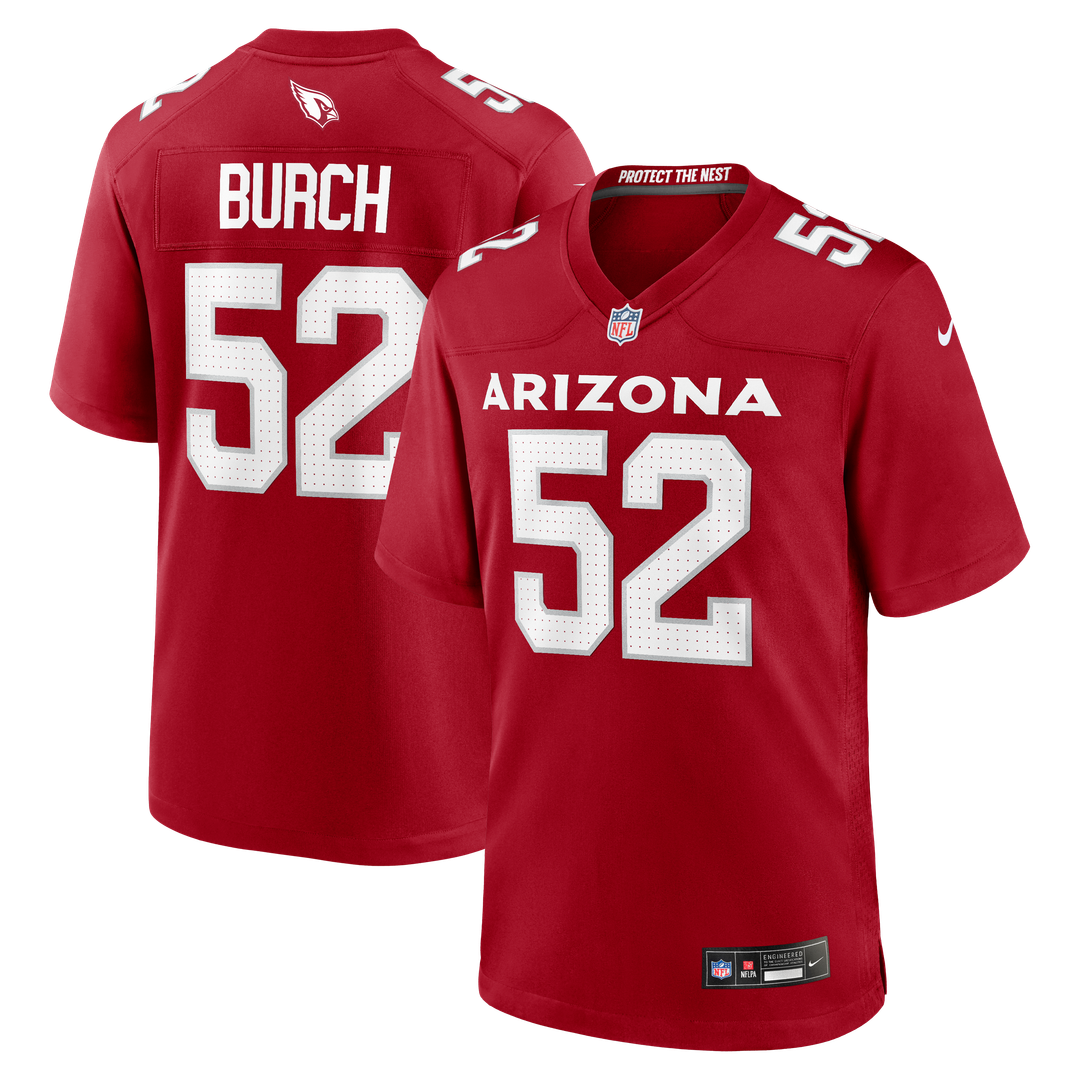 Arizona Cardinals Jordan Burch Nike Cardinal Game Jersey product image 1