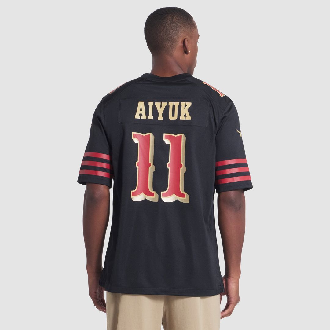 San Francisco 49ers Brandon Aiyuk Nike Black Rivalries product image 5