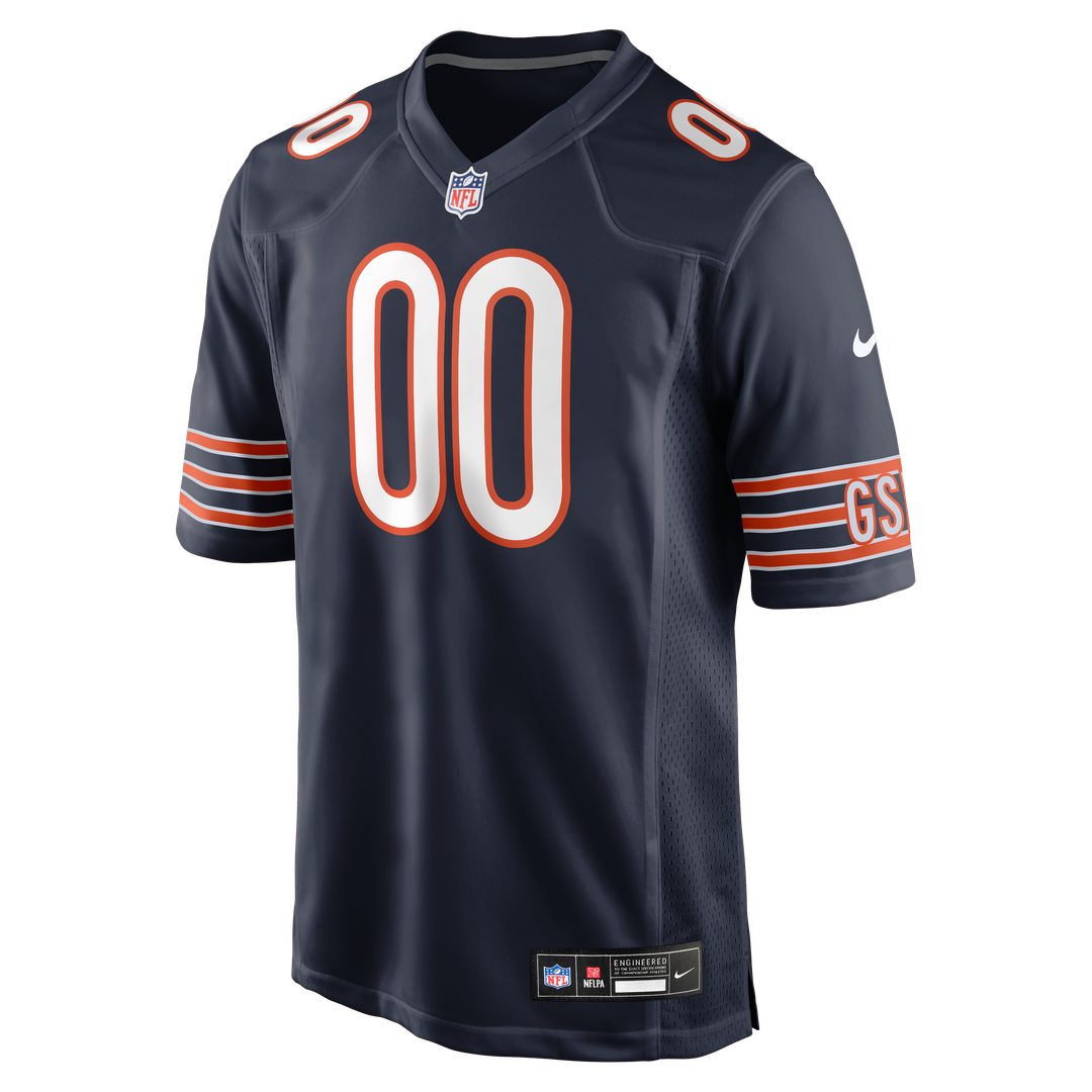 Chicago Bears Nike Navy Custom Jersey product image 2