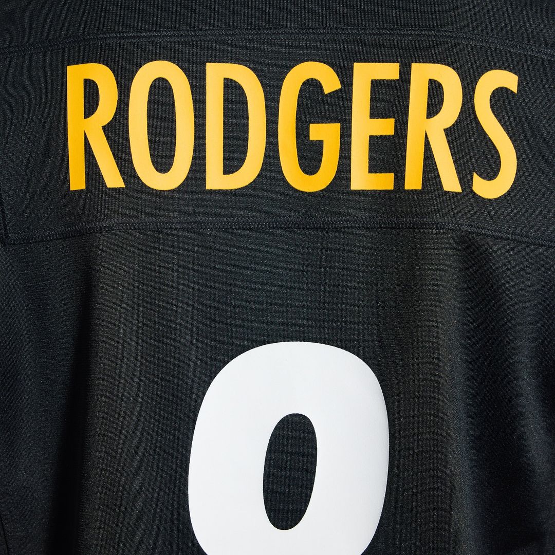 Pittsburgh Steelers Aaron Rodgers Nike White Game Jersey product image 18