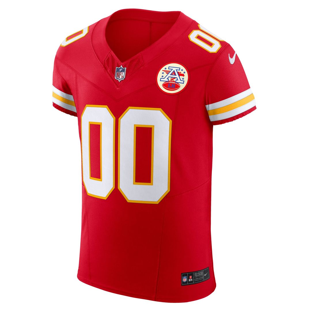 Kansas City Chiefs Nike Red Vapor FUSE Elite Custom Jersey product image 2