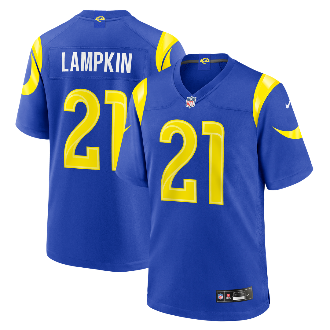 Los Angeles Rams Cam Lampkin Nike Royal Game Jersey product image 1
