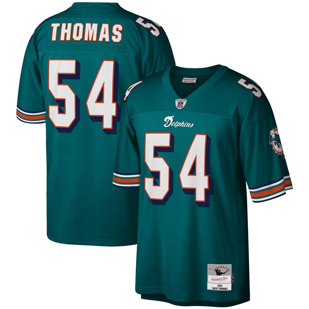Miami Dolphins Zach Thomas Mitchell & Ness White Legacy product image 7