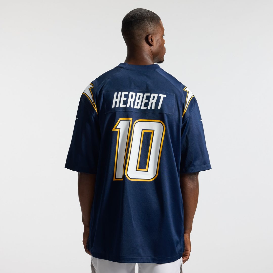 Los Angeles Chargers Justin Herbert Nike Powder Blue Game product image 29