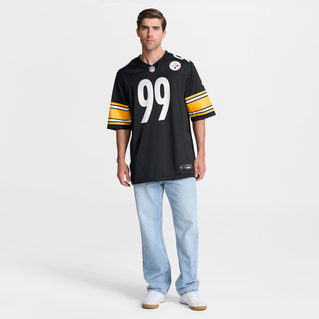 Pittsburgh Steelers Derrick Harmon Nike Black Game Jersey product image 7