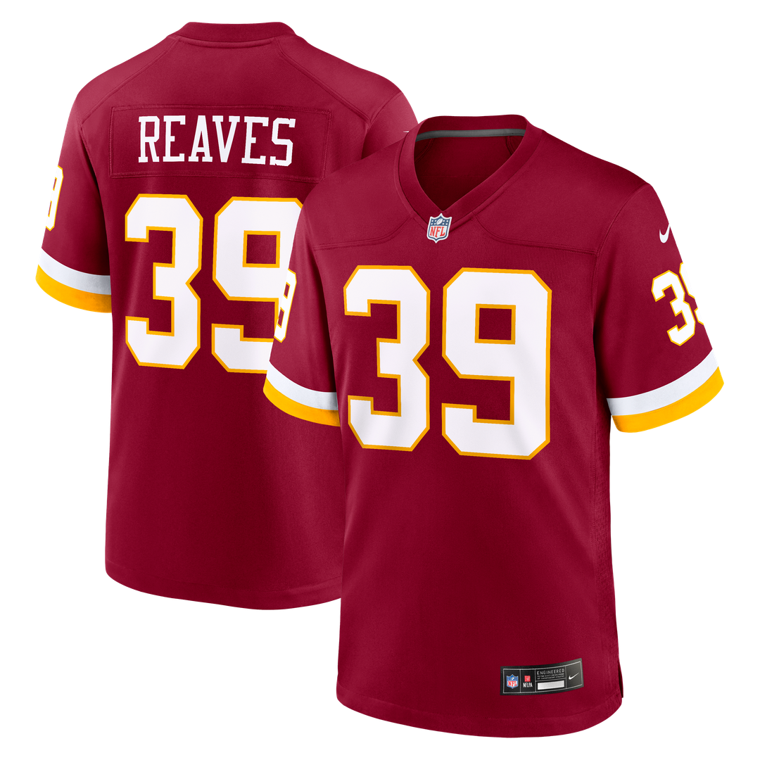 Washington Commanders Jeremy Reaves Nike Burgundy Game product image 8