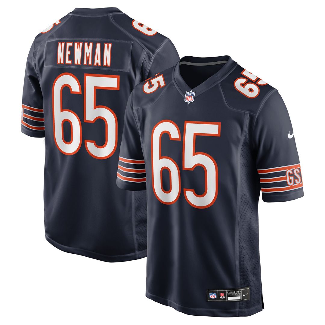 Chicago Bears Luke Newman Nike Navy Game Jersey product image 1