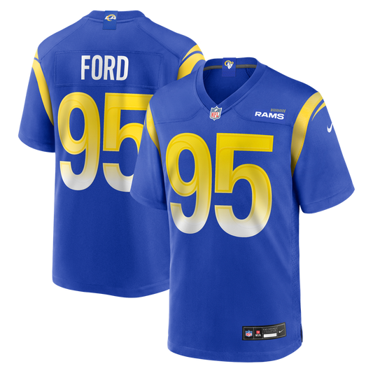 Los Angeles Rams Poona Ford Nike Royal Game Jersey product image 1