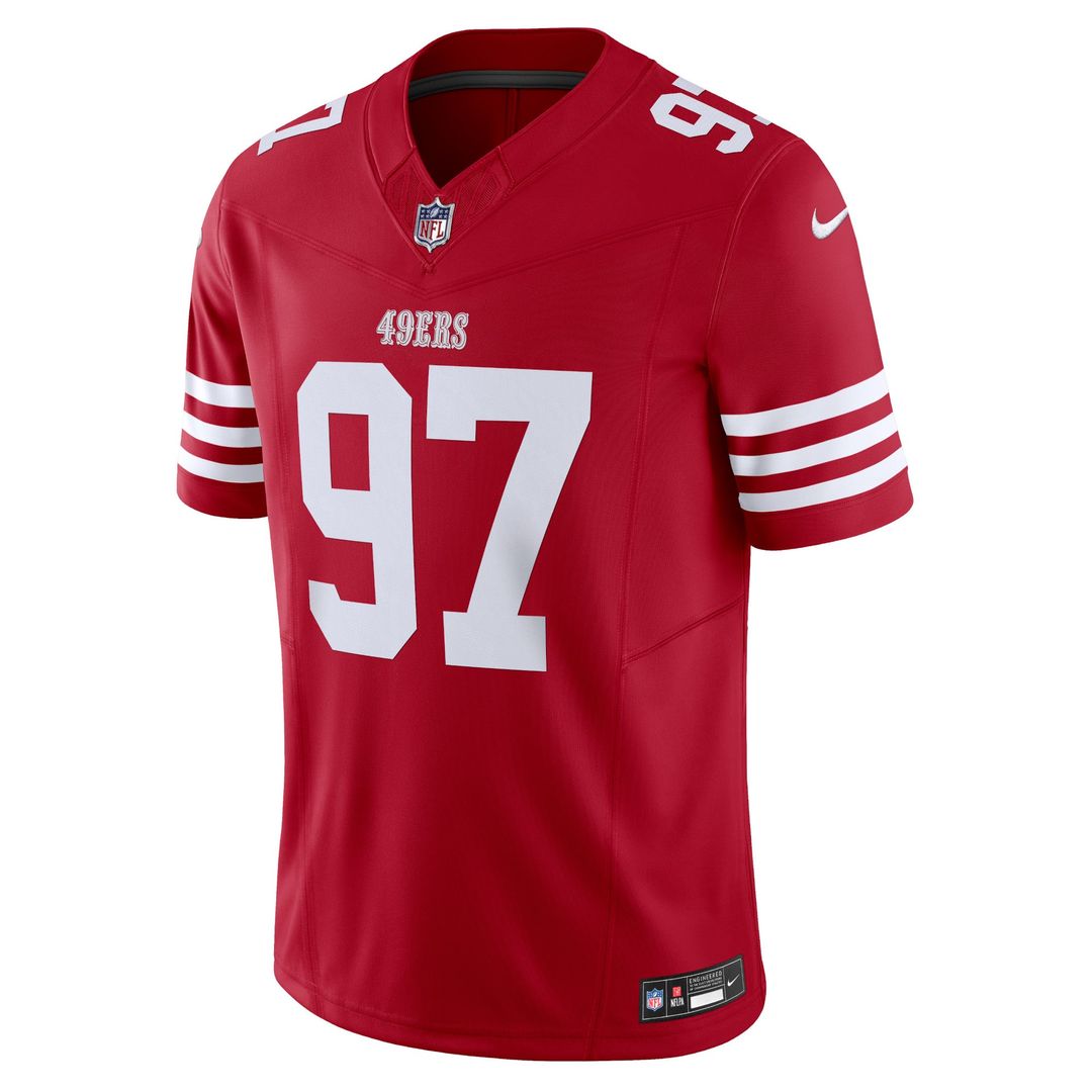 San Francisco 49ers Nick Bosa Nike Scarlet Vapor FUSE product image 2