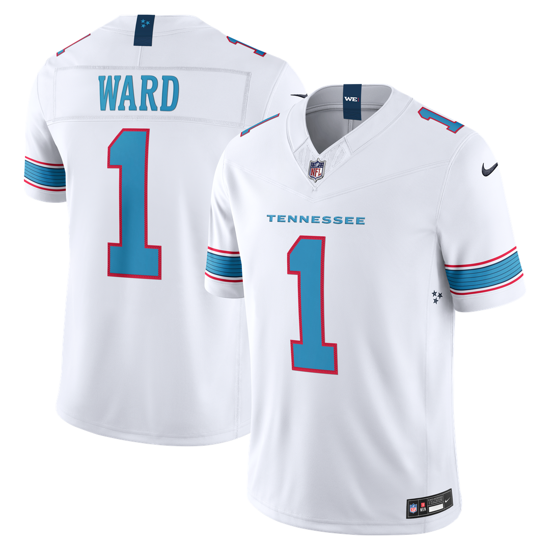 Tennessee Titans Cameron Ward Nike Light Blue Team Vapor product image 27