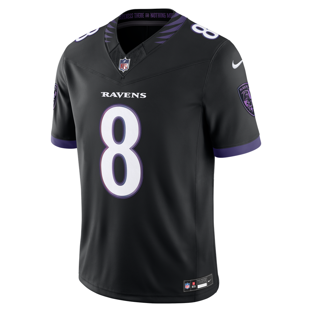 Baltimore Ravens Lamar Jackson Nike Purple Team Vapor FUSE product image 22