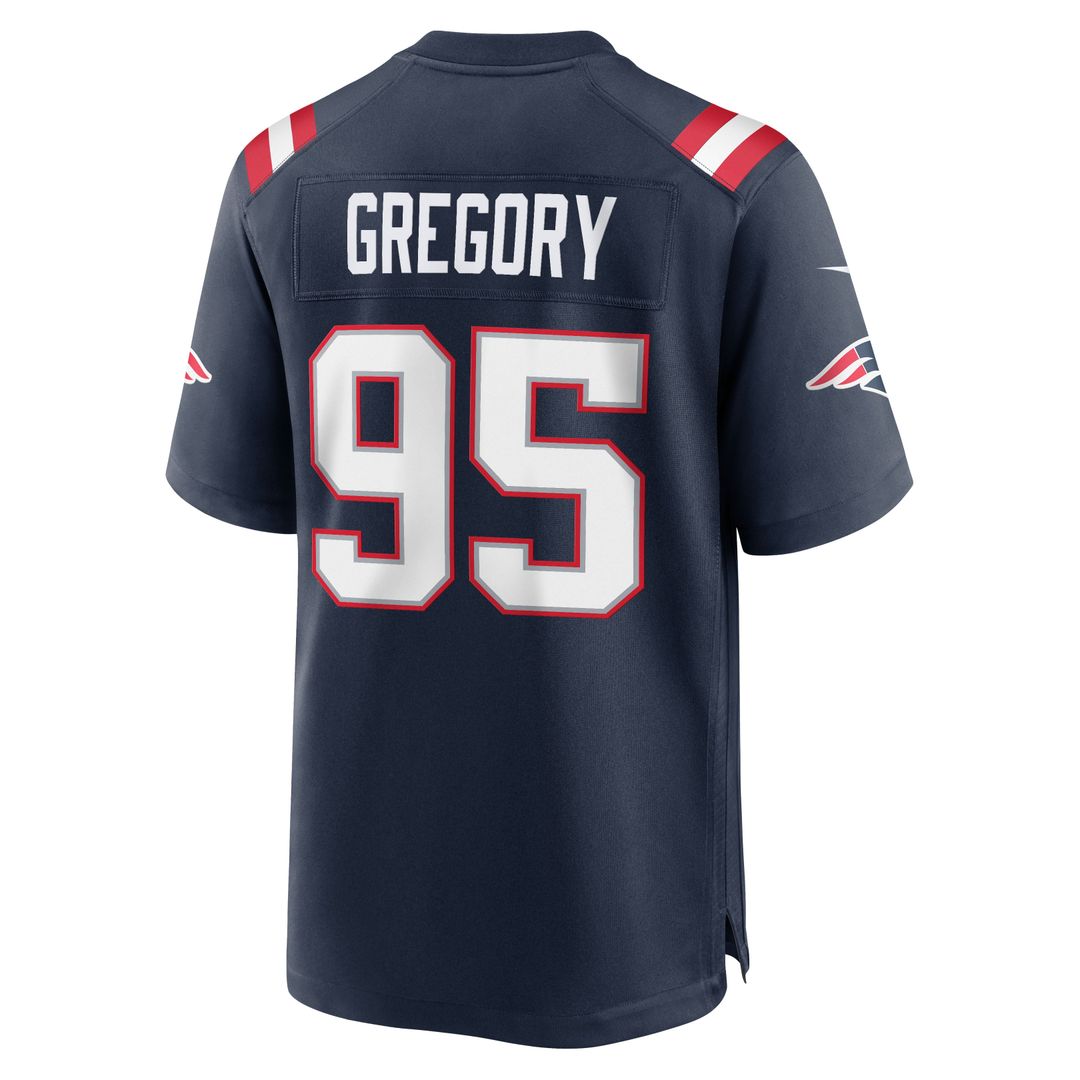 New England Patriots Eric Gregory Nike Navy Game Jersey product image 5
