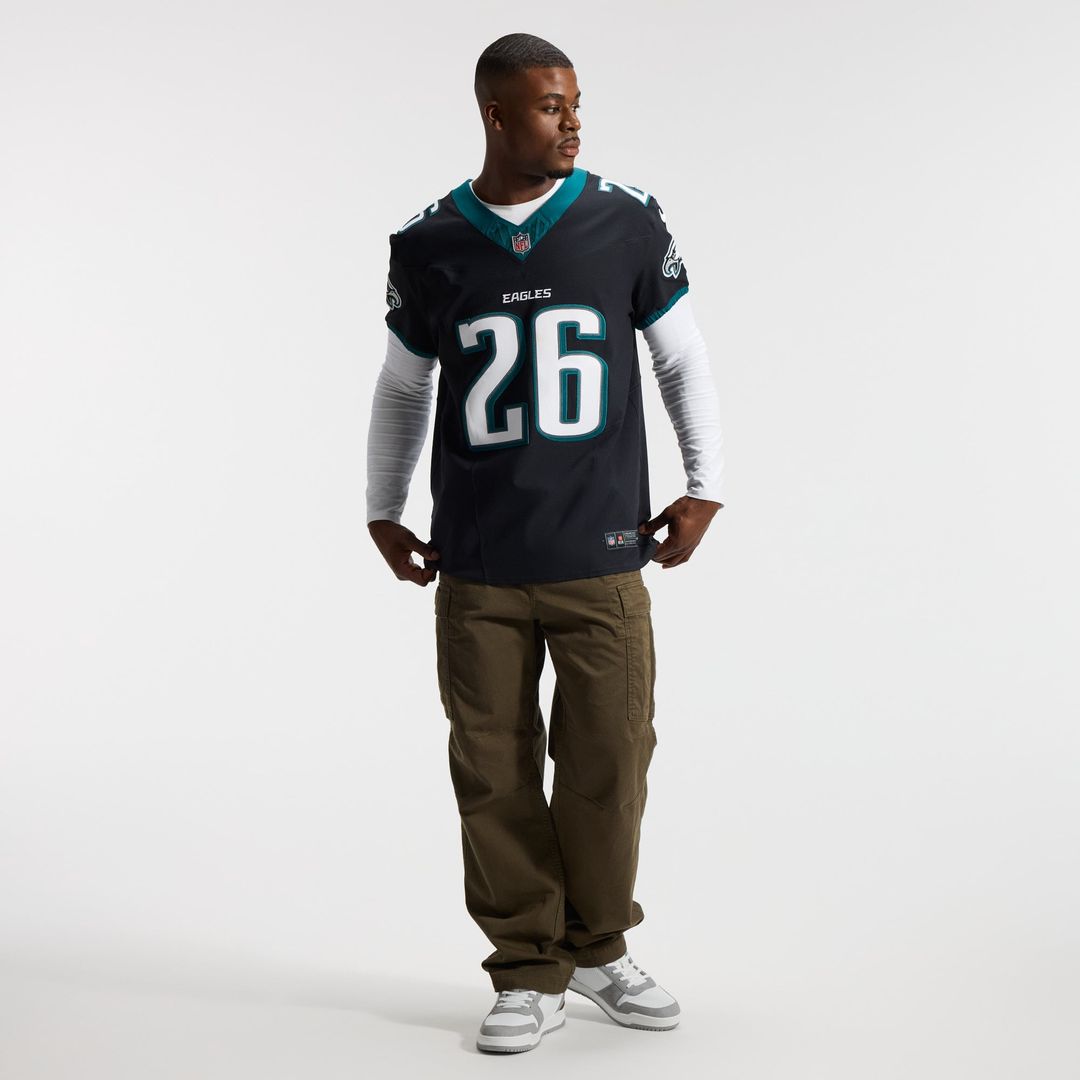 Philadelphia Eagles Saquon Barkley Nike Black Alternate product image 17