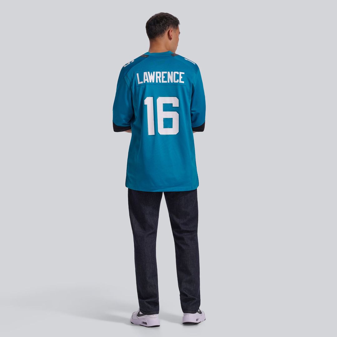 Jacksonville Jaguars Trevor Lawrence Nike Teal Home Game product image 5