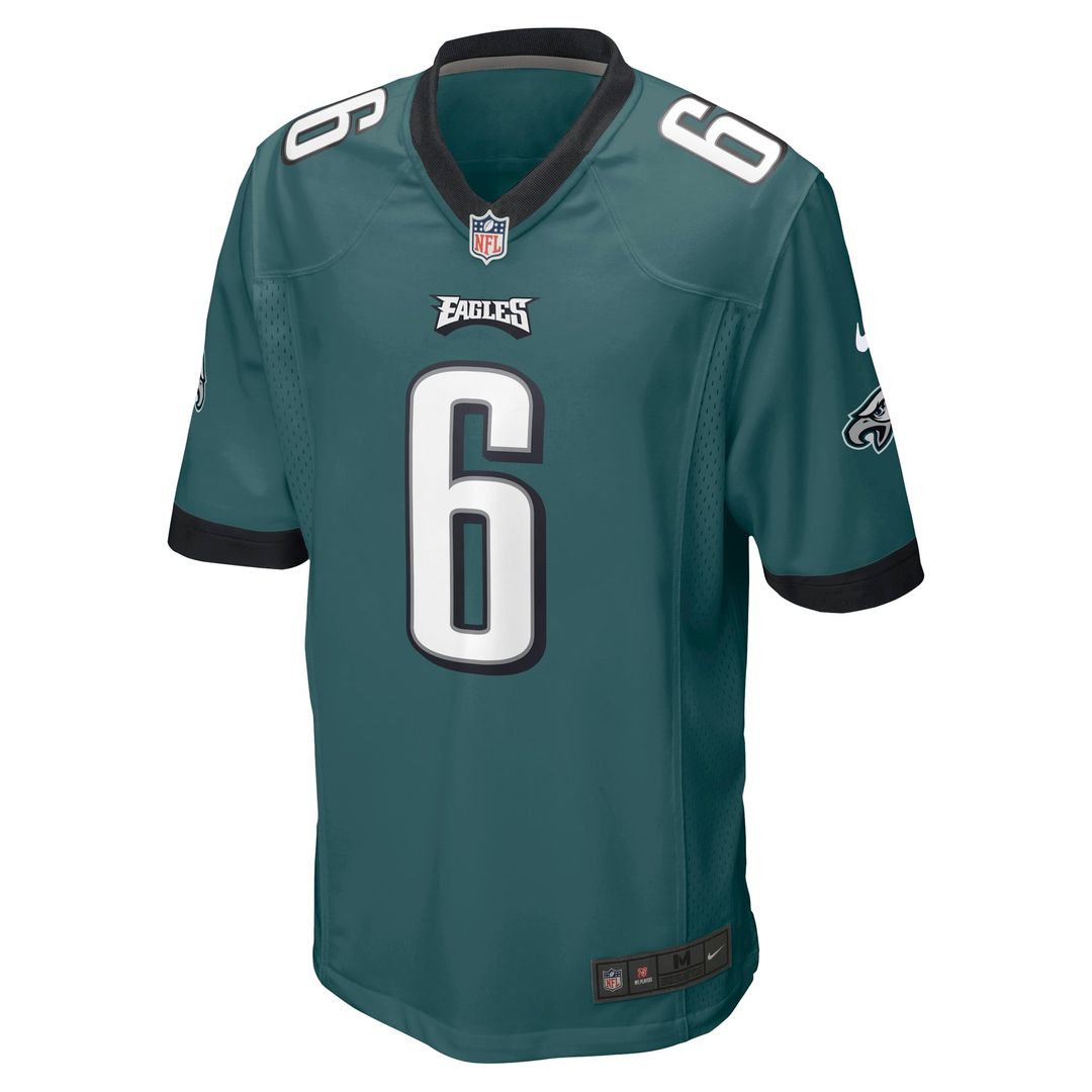 Philadelphia Eagles DeVonta Smith Nike Midnight Green Game product image 2
