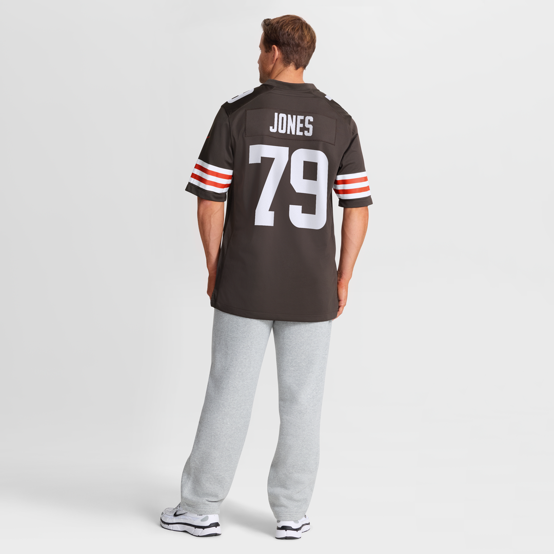 Cleveland Browns Dawand Jones Nike Brown Game Jersey product image 8
