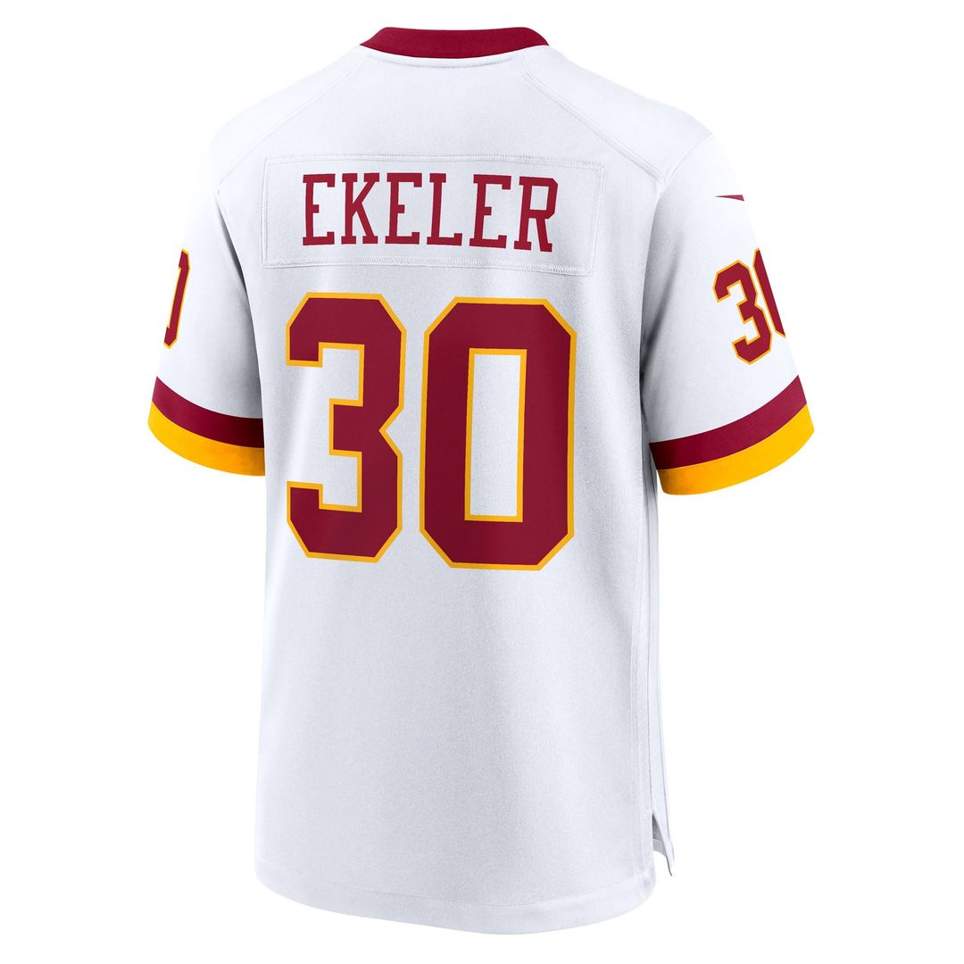 Washington Commanders Austin Ekeler Nike White Game Super product image 3