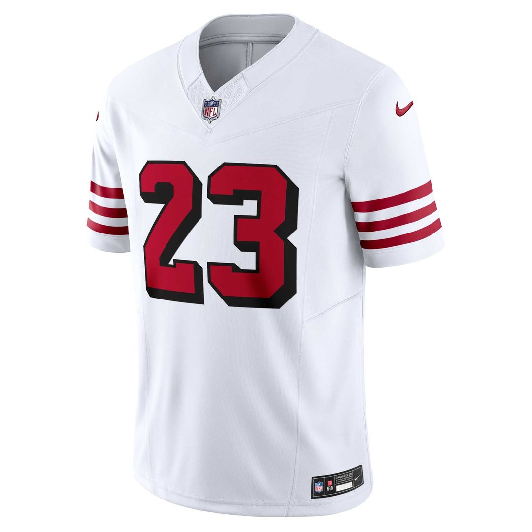 San Francisco 49ers Christian McCaffrey Nike White Vapor product image 12