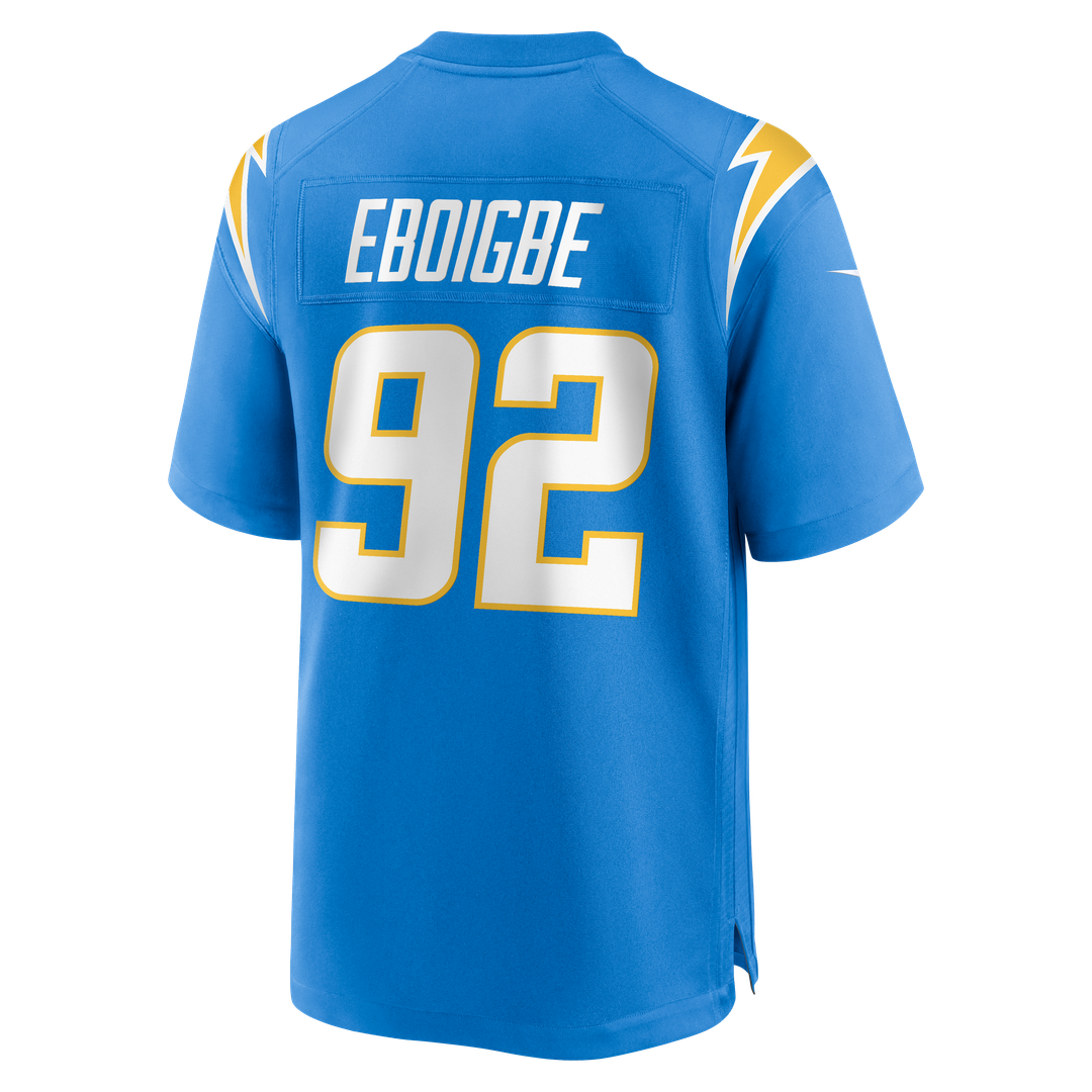 Los Angeles Chargers Justin Eboigbe Nike Powder Blue Game product image 3