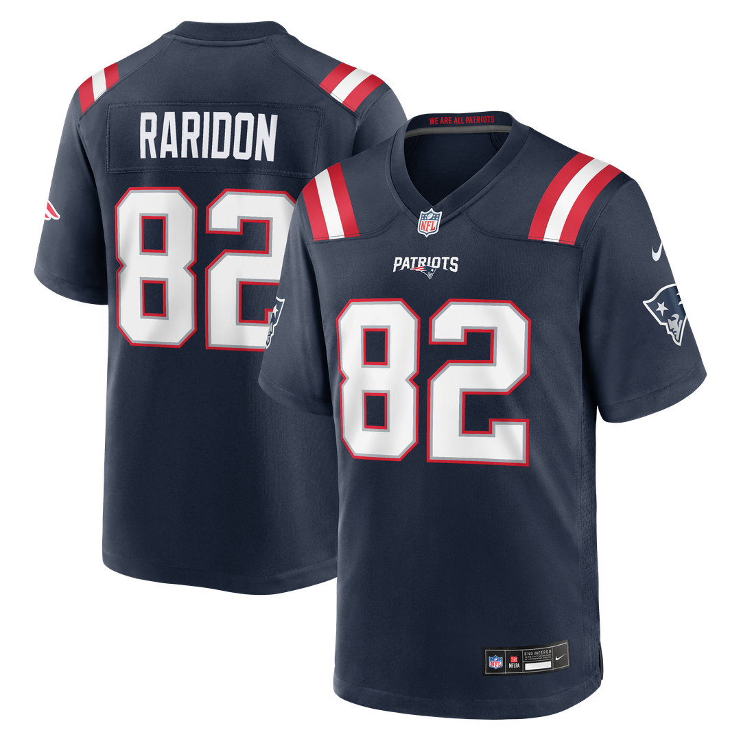 New England Patriots Eli Raridon Nike Navy Game Jersey product image 1