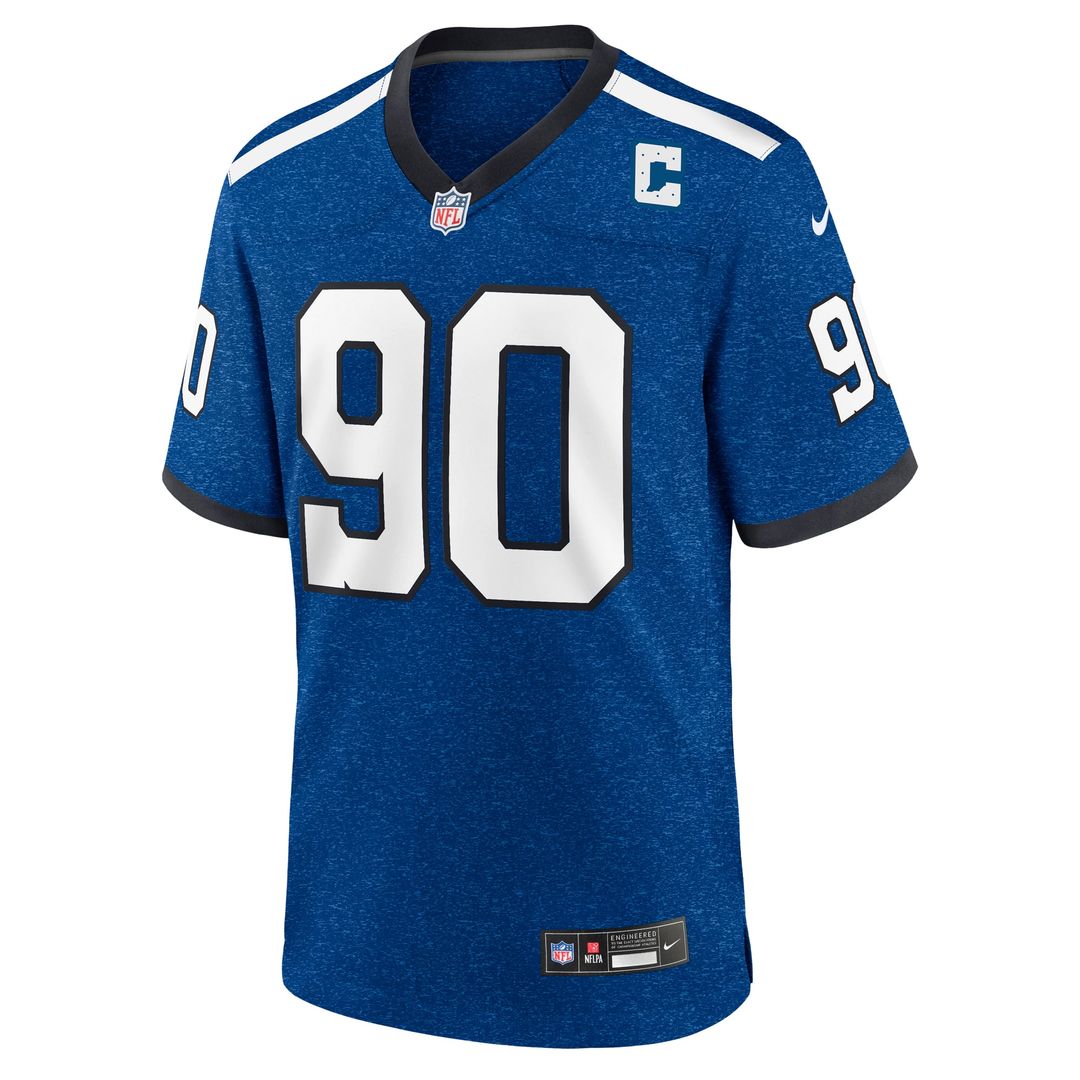 Indianapolis Colts Grover Stewart Nike Blue Alternate Game product image 8
