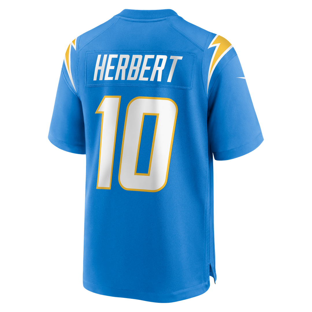 Los Angeles Chargers Justin Herbert Nike Powder Blue Game product image 7