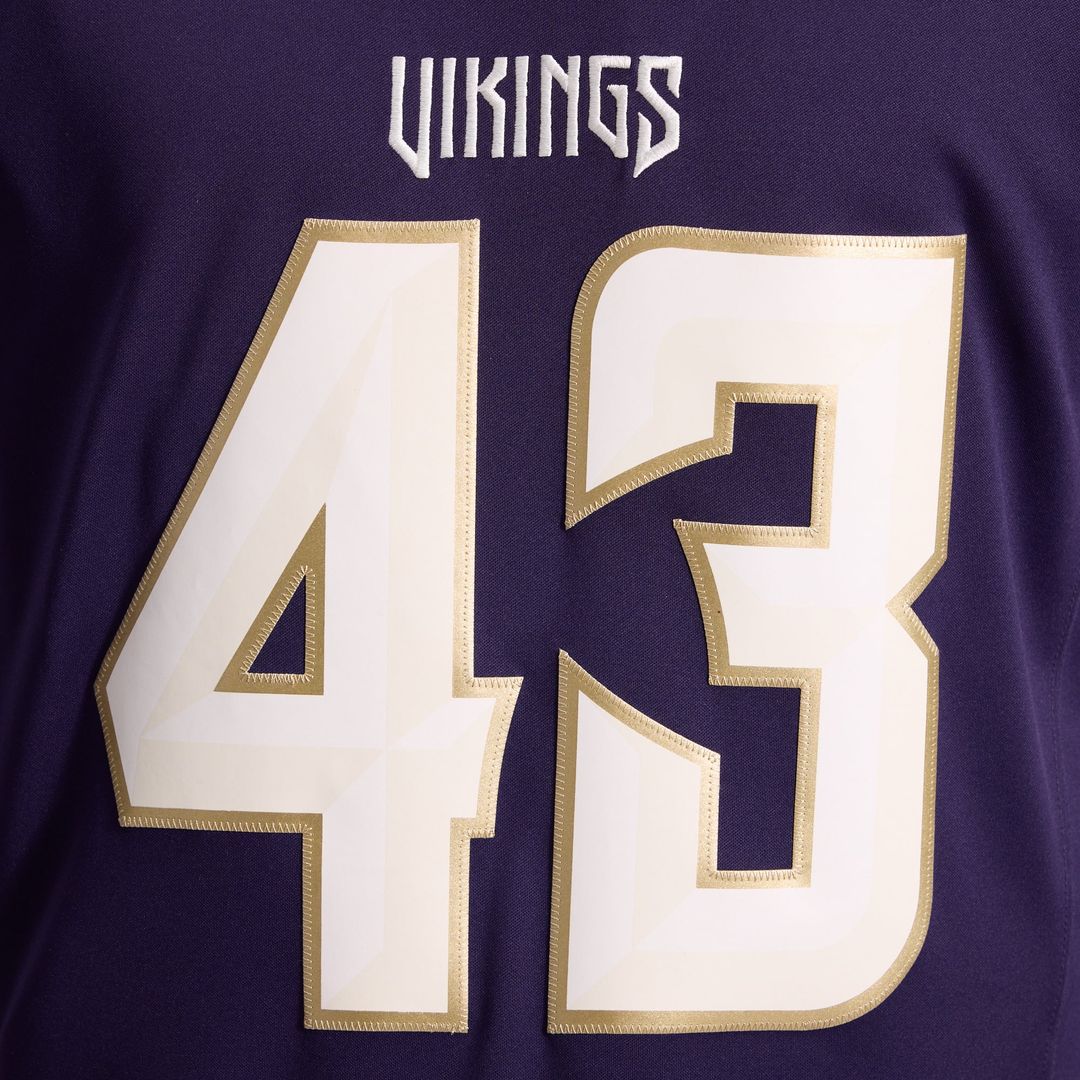 Minnesota Vikings Andrew Van Ginkel Nike Purple 2026 product image 18