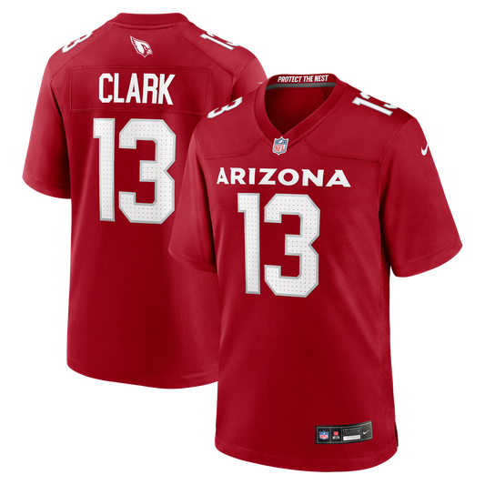 Arizona Cardinals Kei'Trel Clark Nike Cardinal Game Jersey product image 1