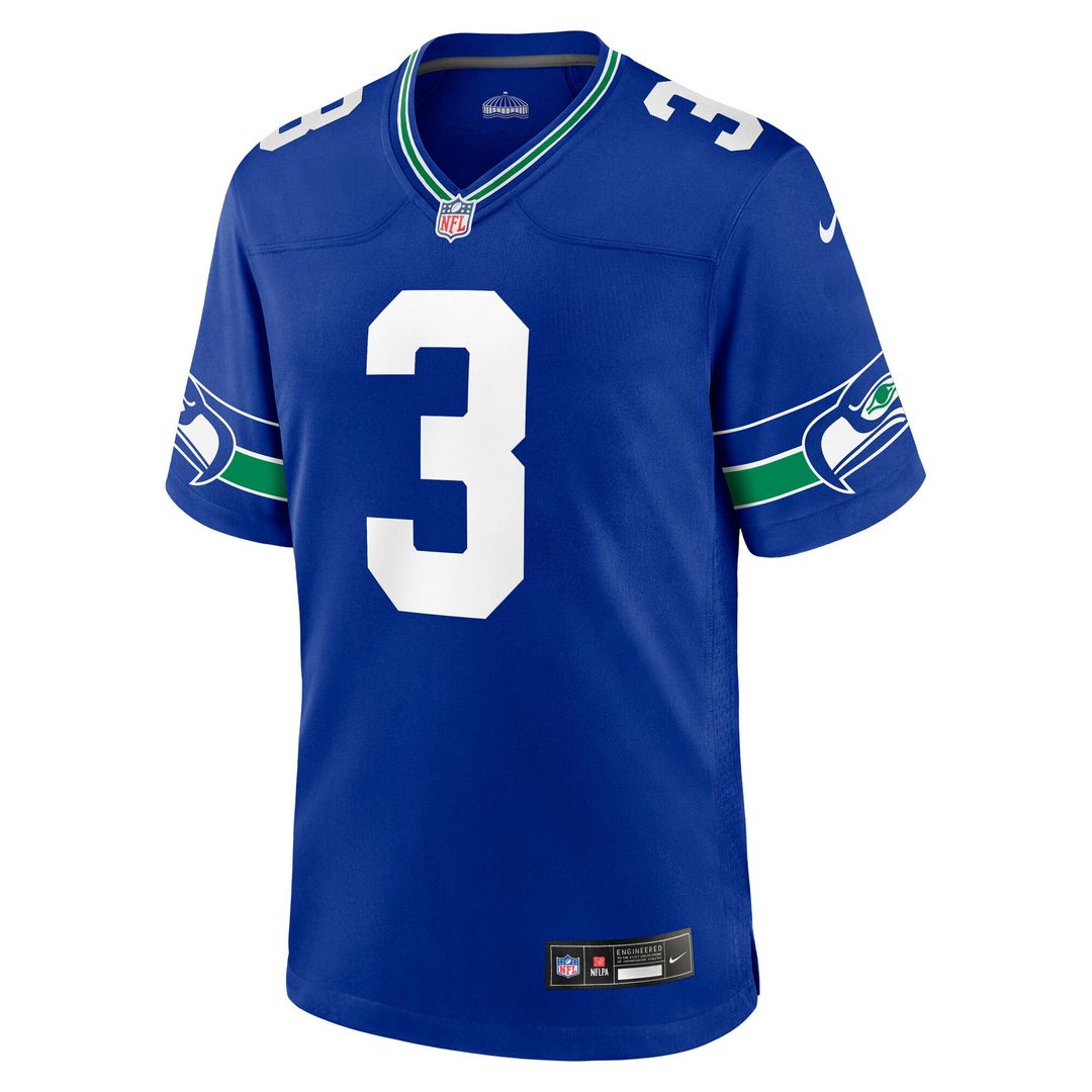 Seattle Seahawks Nick Emmanwori Nike White Game Jersey product image 8