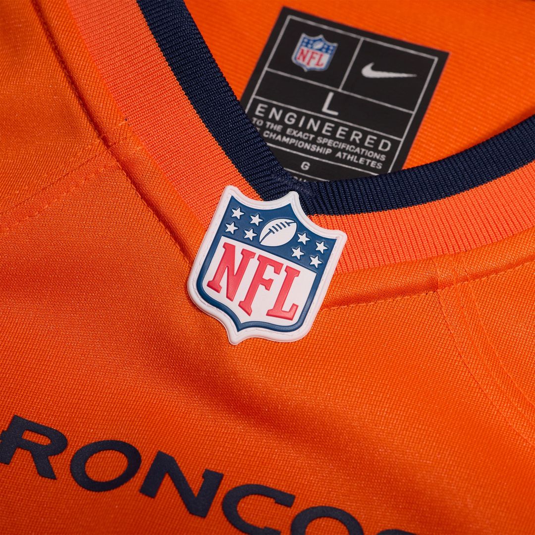 Denver Broncos Dondrea Tillman Nike Orange Game Jersey product image 4