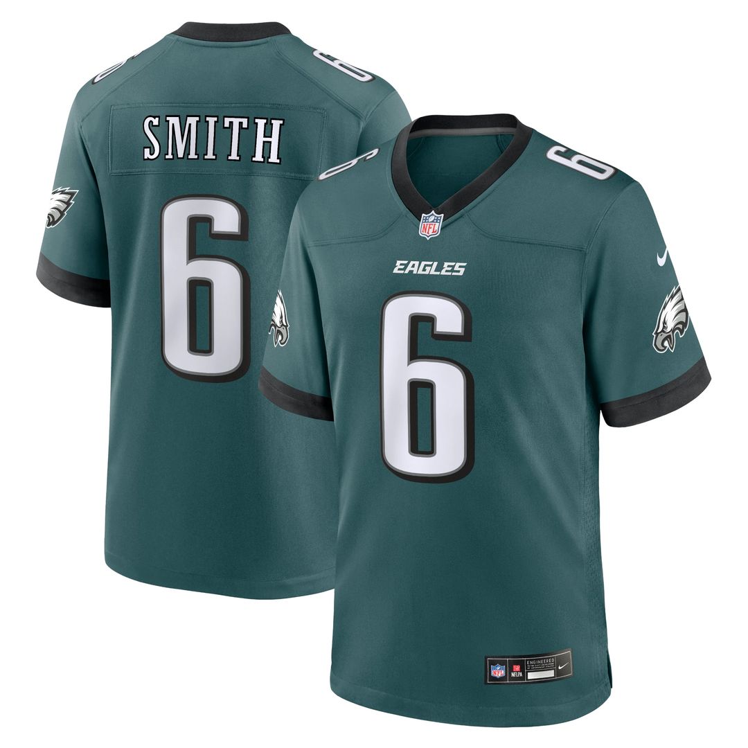 Philadelphia Eagles DeVonta Smith Nike Midnight Green Game product image 7