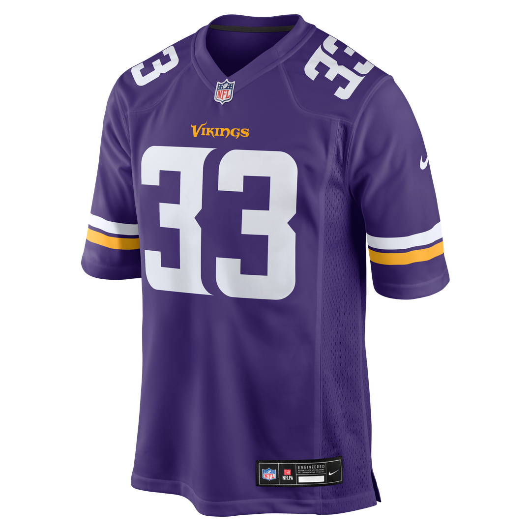 Minnesota Vikings Aaron Jones Nike Purple Game Jersey product image 2