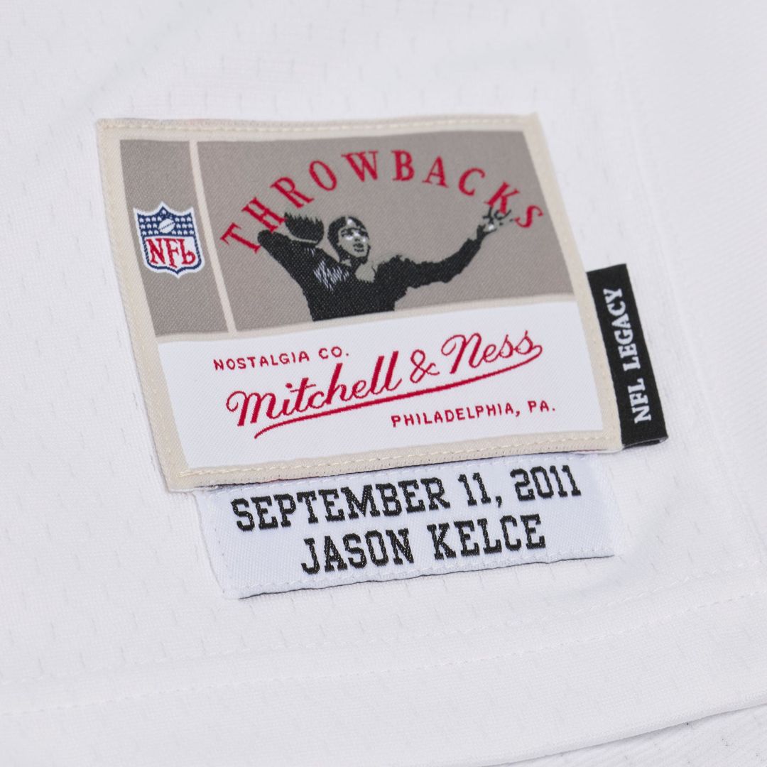 Philadelphia Eagles Jason Kelce Mitchell & Ness White 2011 product image 4
